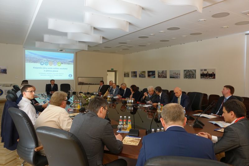 Klaipėdos verslininkams – apie uosto plėtrą